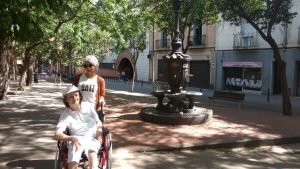 accessible walking tour Gracia