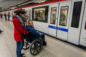 barcelona wheelchair accessible metro for disabled travelers